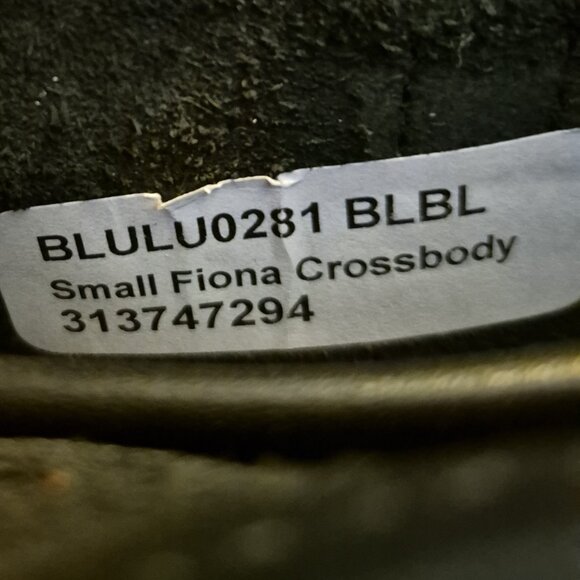 Vintage. Dooney and Bourke ,.FIONA Crossbody, mini saddlebag. NWOT, black. 2005 - Picture 3 of 13